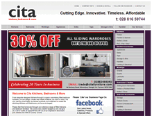 Tablet Screenshot of citafurniture.com